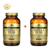솔가 트리플 오메가3 950mg 100정 2팩 아이허브오메가3 오메가3원료 오메가3복용법 보관 오메가3권장량, 1개, 기본