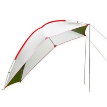 차량용 어닝 타프 캠핑 차박 그늘막 싼타페 더넥스트스파크 올란도 모닝 쏘나타 투싼 벤츠 컨트리맨 포터2 제타 더뉴카니발 그랜저IG 스타리아 차양막, 1개, 버건디옐로우