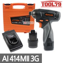 아임삭 AI414M2-3G 임팩트드릴 2.0AH 배터리2개 충전드릴 세트