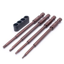 LCX Racing 4pc 0.6cm 미터 육각 비트 세트 전기 나사건 파워 드릴 RC 취미 모델 트럭 1.5 2.0 2.5 3.0mm