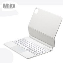 가성비 ASH Magic 키보드 케이스 iPad Air 5 10.9 2022 4 Pro 11 18 폴리오 터치 패드 백라이트 트랙 마그, 01 IPad Pro 11-2020, 01 WHITE