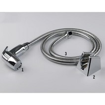 캠핑카 스스로 견인 개조 침대차 피팅줄자 절절수 증압 트레일러, T15-22 샤워헤드2m 샤워튜브