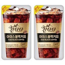 롯데 칸타타 아이스 블랙커피 230ml x 20팩, 상세페이지 참조, 상세페이지 참조