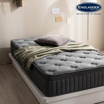 잉글랜더 Sweet Slumber 9존 포켓스프링 필로우탑 매트리스 SS, 그레이