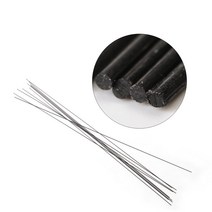 전장부품 탄소 섬유 막대 5 개 400mm 1/1.5/2/3/4/5mm 단단한 보강 DIY RC 비행기용 고강도 경량, 5mmx400mm