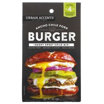 안초 칠레 돼지고기 버거 스모키 스위트 칠리 믹스 1 oz(28 g)