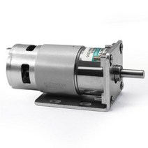 모터 수리도구 부품 42GA775 DC 12V 24V 모든 금속 최대 60KG 브래킷이있, 150rpm+12V