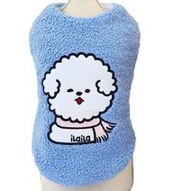격자 무늬 럭셔리 개 옷 겨울 애완 동물 고양이 재킷 정장 작은 중형 모직 트렌치 복장 닥스 훈트 의상 XXL, 09 blue_01 S