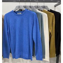 레노마 옴므 F/W 5칼라 베이직 라운드 니트 티셔츠/RNGPKT05A