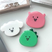 [몽댕] 제작 귀여운 스마트톡 아크릴 키링 스마트폰 거치대 그립톡 에폭시 키링 아크릴 휴대폰, 동구몽(화이트), 동구몽(할인적용)