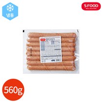 에스푸드 롱 델리 프랑크 소시지 560g, 단일