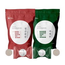 [딜맛] 시크릿 육수 명품한알(야채맛)+(얼큰한맛) 60gx2봉(총40개입), 단품