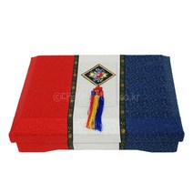 떡포장 이바지 지함박스 명절선물 실크상자 태극(대)