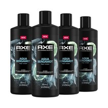 AXE 파인 프래그런스 컬렉션 남성용 바디 워시 아쿠아 베르가못 4개입 12시간 상쾌한 향기 샤워 젤 세이지 주니퍼 에센셜 오일 532.3ml 18온스, Bergamot, Sage, and Juniper_18