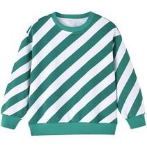 어린이 여아 남아 티셔츠 주니어 맨투맨 후드티 춘추 가을 겨울 크롭티 주니어 의류 긴팔 대각선