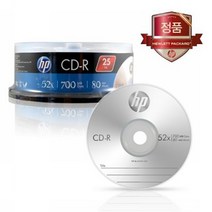 HP CD-R 25P CakePRC25P투명, 단품