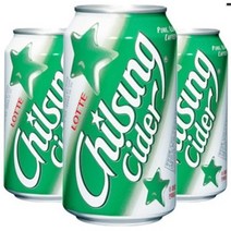 롯데 칠성사이다 업소용, 48캔, 355ml
