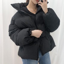 VANANA2 브랜드 정품 오버핏 하이넥 웰론 빵빵 숏패딩