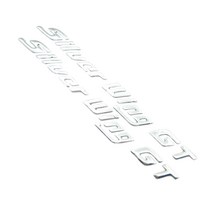 오토바이 바디 클릭 로고 배지 엠 블 럼 스티커 데 칼 혼다 실버 윙 GT 250 400 600 크롬/골드 부드러운 플, 02 3D Chrome Decals