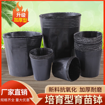 JINGHENG 화분 소프트 포트 화훼 분재 재배용 농장 묘목 자루 봉지 모종 육묘 육종, 25x22 100개