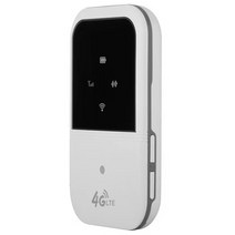 와이파이에그 휴대용와이파이 lte 라우터 데이터에그 4G LTE 모바일 광대역 무선 핫스팟 MIFI 모뎀 Wifi 4G-FDD B1/B3/B5/B40 3G-UMTS WCDMA B1, [01] White