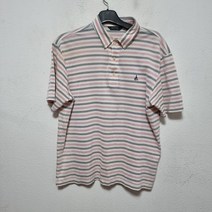 남6242 / 빈폴정품 춘하 면 카라넥 반팔셔츠 중고 코딱지구제
