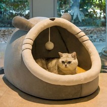 고양이 집 침대 고양이 빌라 개집 애완용품, 귀여운 친칠라