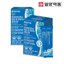 일양약품 멀티 프로바이오틱스 락토바실러스 비피더스 유산균 2박스, 60g x 2개