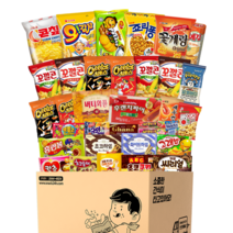 스낵24 인기간식 다준비했어 과자선물세트, 1세트, 과자 34p