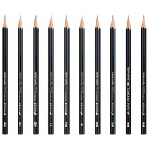 톰보우 2B 연필 12p + 떡지우개 10p 문구세트, 혼합색상, 1세트