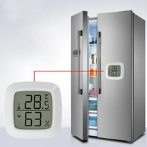 Temea 마그네틱 미니 LCD 디지털 실내 온도계 온도 센서 습도계 습도계 게이지 기상 관측소, CHINA_Thermohygrometer