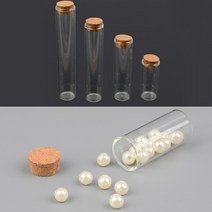 코르크마개 유리병 장식용 유리공병 미니, 사이즈, 120mm