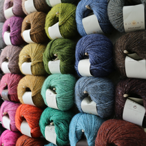 Rowan 펠티드트위드 Felted Tweed DK 영국수입실 로완실 트위드실 뜨개실 40컬러 배색뜨기 요크스웨터 탑다운 니트카페, 154 진저 ginger