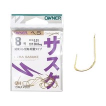 오너 헤라사스케 금침 붕어바늘 붕어낚시바늘 No10833, 2호