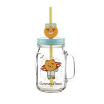 카카오프렌즈 썸머비치 드링크자 라이언, 473ml, 10개