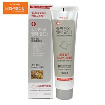 뉴바이오 덴타 골드 치약 200g 시린이 잇몸질환 입냄새 제거 몰약 함유(특별사은품 : 나노 기능성 칫솔 1개), 2개