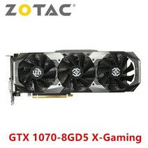 ZOTAC GTX1070 Ti 1070Ti 8GB 게임용 그래픽 카드 GPU NVIDIA GeForce GTX 비디오 컴퓨터 데스크탑 PC HDMI, 01 GTX1070 8GB