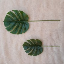 밍블랑 셀프인테리어 디퓨저재료 모음 DIY 디퓨저 공병 섬유스틱 리필오일 디퓨저스틱, 1개, 몬스테라 조화(중) 1개