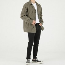 뉴메이드 봄코디 면 야상 자켓