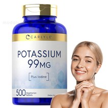 칼라일 칼륨 99mg 플러스 요오드 500정, 기본
