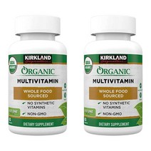 커클랜드 시그니처 Kirkland Signature 유기농 멀티비타민 코팅 태블릿 80정X2개