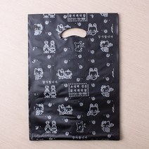 다용도 양장비닐봉투 블랙-22cm 의류봉투 100p, 상세페이지 참조