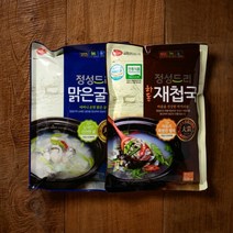 정성드리 하동재첩국500g/5팩 맑은굴국530g/5팩, 없음, 5개