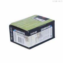 렉스마크 C543 정품토너 파랑 2000매(C540H1CG), 1개