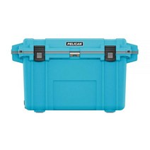 펠리칸 70QT 엘리트 쿨러 캠핑 낚시 아이스 박스, Cool Blue / Grey, One Size
