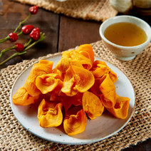 국산 감말랭이 400g x 4팩 | 달콤쫀득 간식 | Dried Persimmon Slices, 4개