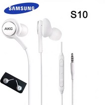 삼성 호환 AKG 이어폰 EO-IG955 3.5mm 마이크 유선 헤드셋 Xiaomi 화웨이 갤럭시 s10 S9 S8 S7 S6, [03] S10 White, 03 S10 White