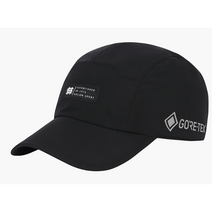 코오롱스포츠 남녀공용 고어텍스 캠프캡 등산 트레킹 모자 블랙, 56