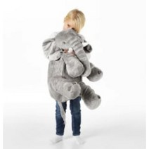 이케아 애착 동물인형 모음 + 사은품 혁명후크, 11.코끼리-대형/60cm+ 혁명후크1EA