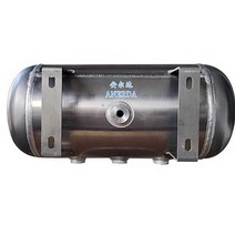 에어리시버 탱크 에어통 공기압축기 에어 콤프레셔, 1리터 2구멍 A0타입(직경 104mm)